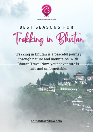 Best Seasons for Trekking in Bhutan