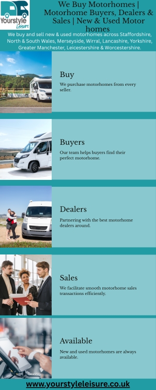 We Buy Motorhomes  Motorhome Buyers, Dealers & Sales  New & Used Motor homes