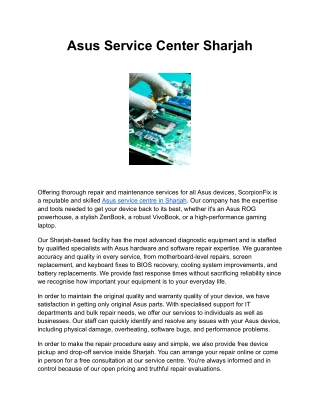 Asus Service Center Sharjah (2)