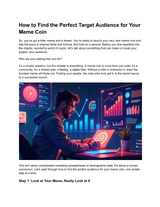 how to find the perfect target audience for your