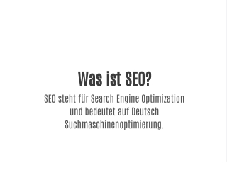 was ist seo seo steht f r search engine