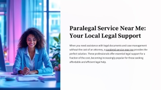 What Happens When You Finally Search for a Paralegal Service Near Me