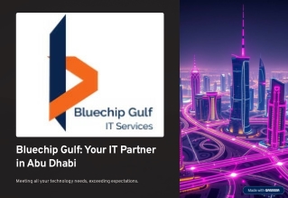 Bluechip Gulf: Complete IT Solutions for Businesses in the UAE