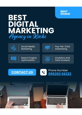 Best Digital Marketing Agency In Kochi Poster by Alkor cyber space