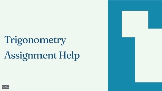 Mastering Angles and Equations: Get Expert Trigonometry Assignment Help Today