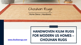 Shop Kilim Rugs Online – Exclusive Designs by Chouhan Rugs
