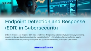 endpoint detection and response edr plays a vital