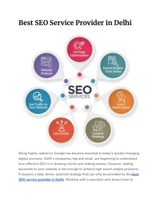 best seo service provider in delhi