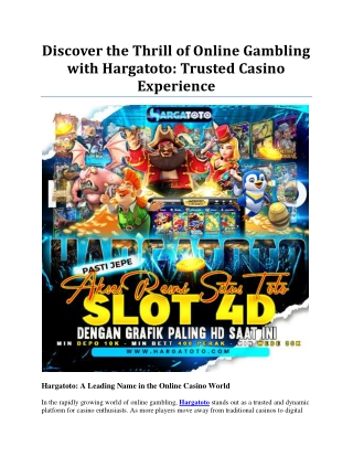 hargatoto