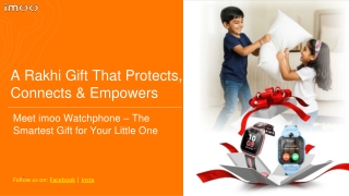 imoo Watchphone-The perfect Rakshabandhan Gift