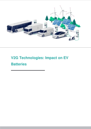 V2G Technologies Impact on EV Batteries