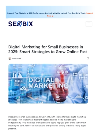 Best Digital Marketing Strategies for Small Businesses in 2025