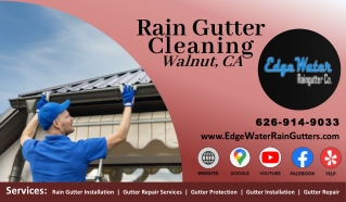 Rain Gutter Cleaning Walnut, CA