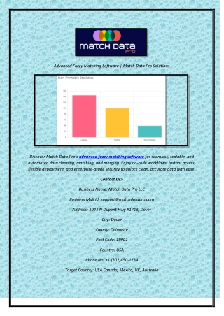 advanced fuzzy matching software match data