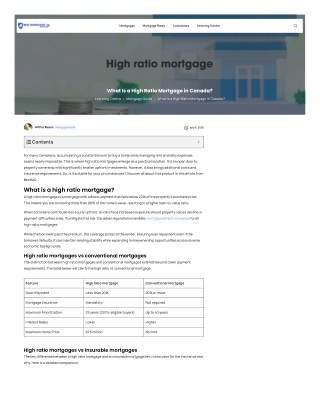 BestMO Fixed Rate Options: High Ratio Mortgage - Interest Rate Stability Benefit