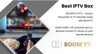 Best IPTV Box