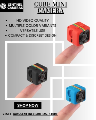 Discover the Power of the Cube Mini Camera – Compact, Smart & SeMini cube Camera