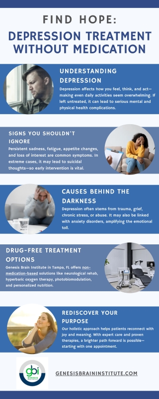 Find Hope: Depression Treatment Without Medication in Tampa, FL