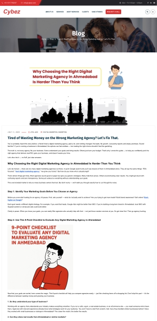 Tired of Wasting Money on the Wrong Marketing Agency? Let’s Fix That.