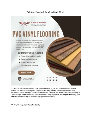 PDF PVC Vinyl Flooring