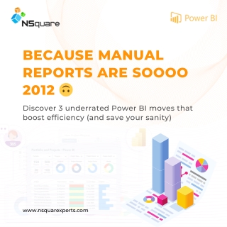 Manual report are so old school