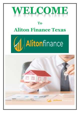Mortgage Made Easy Top Texas Lenders and Tips by Aliton Finance Texas