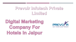 Digital Marketing Company for hotels in Jaipur