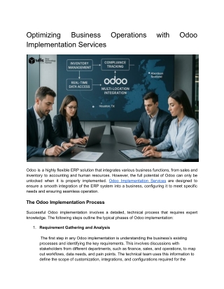 optimizing implementation services