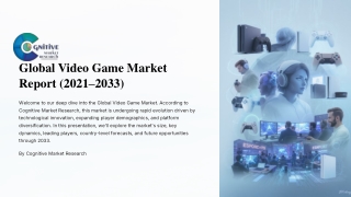 Global Video Game Market Report 2025 and its Size, Share and Trends