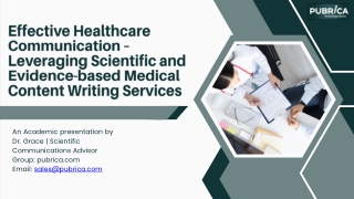 Clinical Research Communication Services for the UK Healthcare Sector