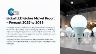 LED Globes Market Report 2025