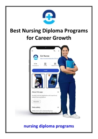 Best Nursing Diploma Programs for Career Growth