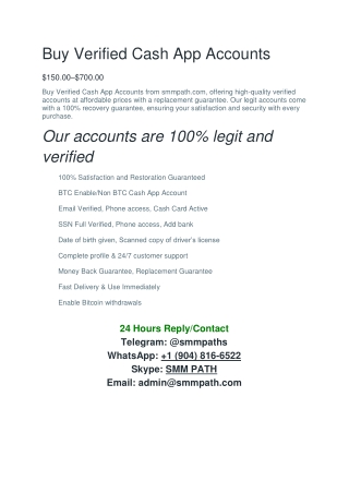 Top Sites to Buy Verified Cash App Accounts Safely in 2025-2026