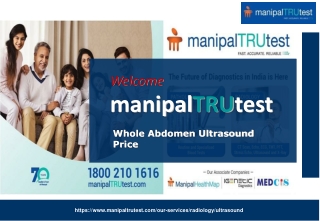 Whole Abdomen Ultrasound Price