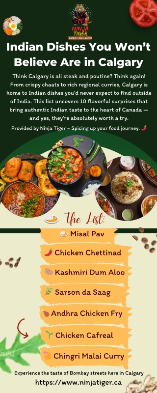 Indian Dishes You Won’t Believe Are in Calgary