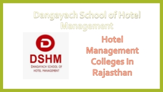Hotel Management Colleges In Rajasthan (12)