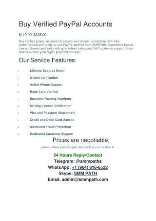 Top 19 Sites to Buy Verified PayPal Accounts in 2025