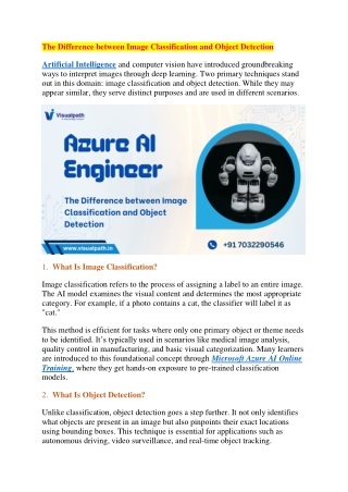 Best AI 102 | Microsoft Azure AI Engineer Training