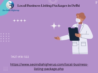 Local Business Listing Packages in Delhi– Seoindiahigherup