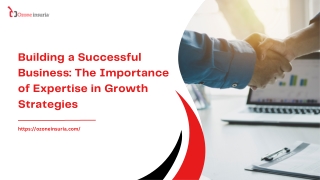 Building a Successful Business The Importance of Expertise in Growth Strategies