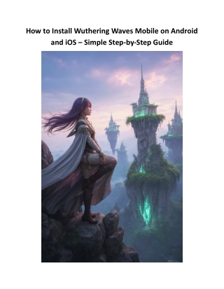 How to Install Wuthering Waves Mobile on Android and iOS – Simple Step-by-Step G