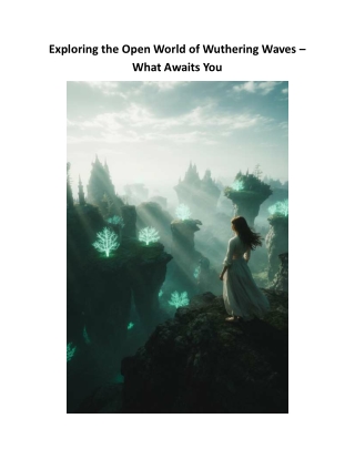 Exploring the Open World of Wuthering Waves – What Awaits You