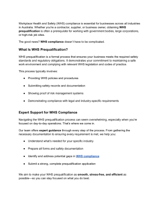 whs compliance-ohscompliancesolutions