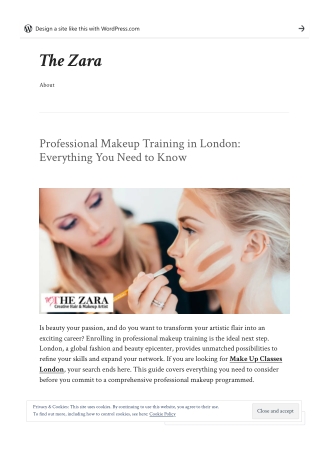 Professional Makeup Training in London Everything You Need to Know
