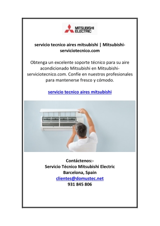 servicio tecnico aires mitsubishi | Mitsubishi-serviciotecnico.com