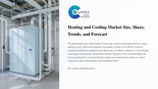 Heating and Cooling Market Size Share Trends and Forecast