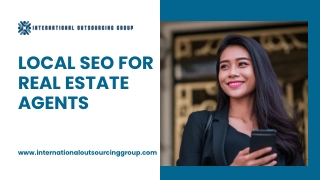 Local SEO for Real Estate Agents