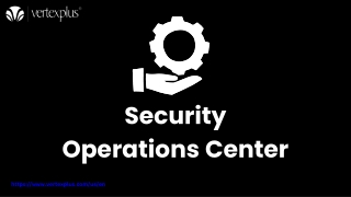 security operations center