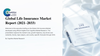 Global Life Insurance Market Report 2025 and its Size, Share and Trends