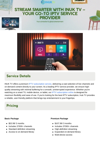 stream smarter with inuk tv your go to iptv